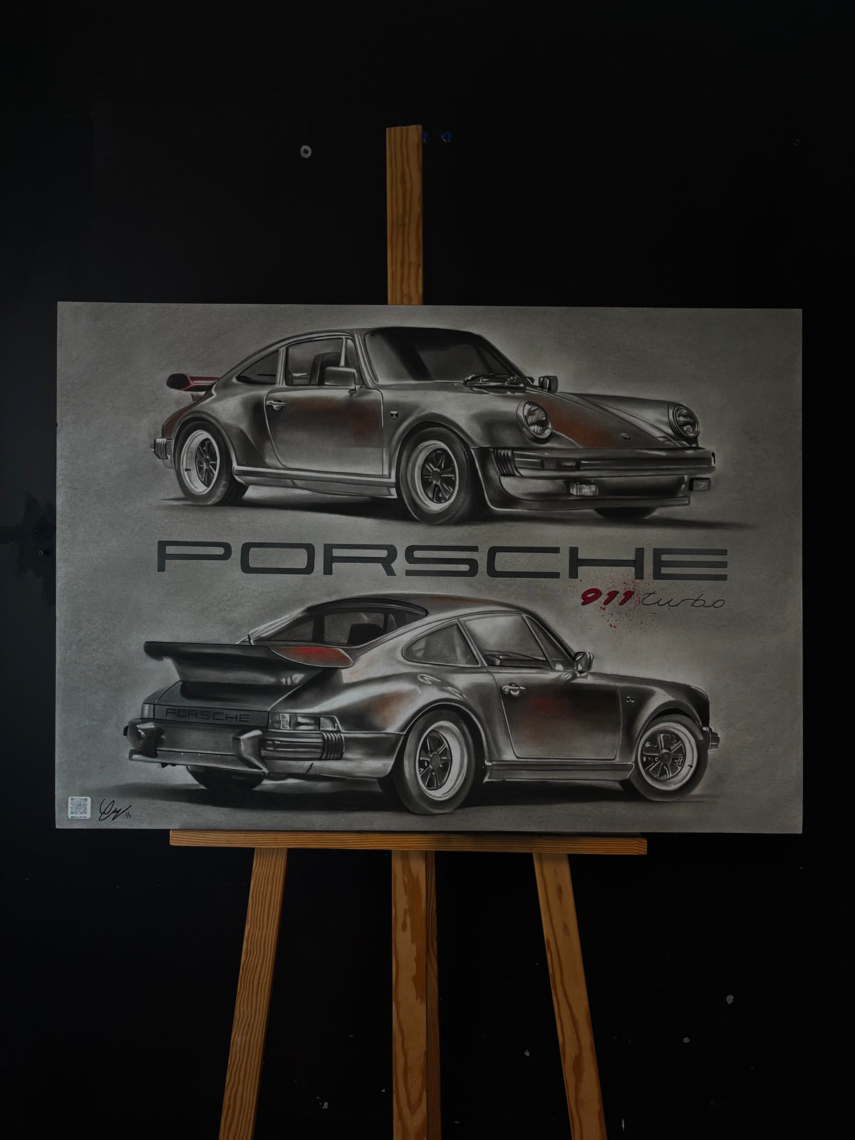 Porsche 911 A2 Replica Prints