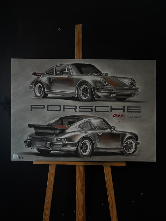 Porsche 911 A2 Replica Prints