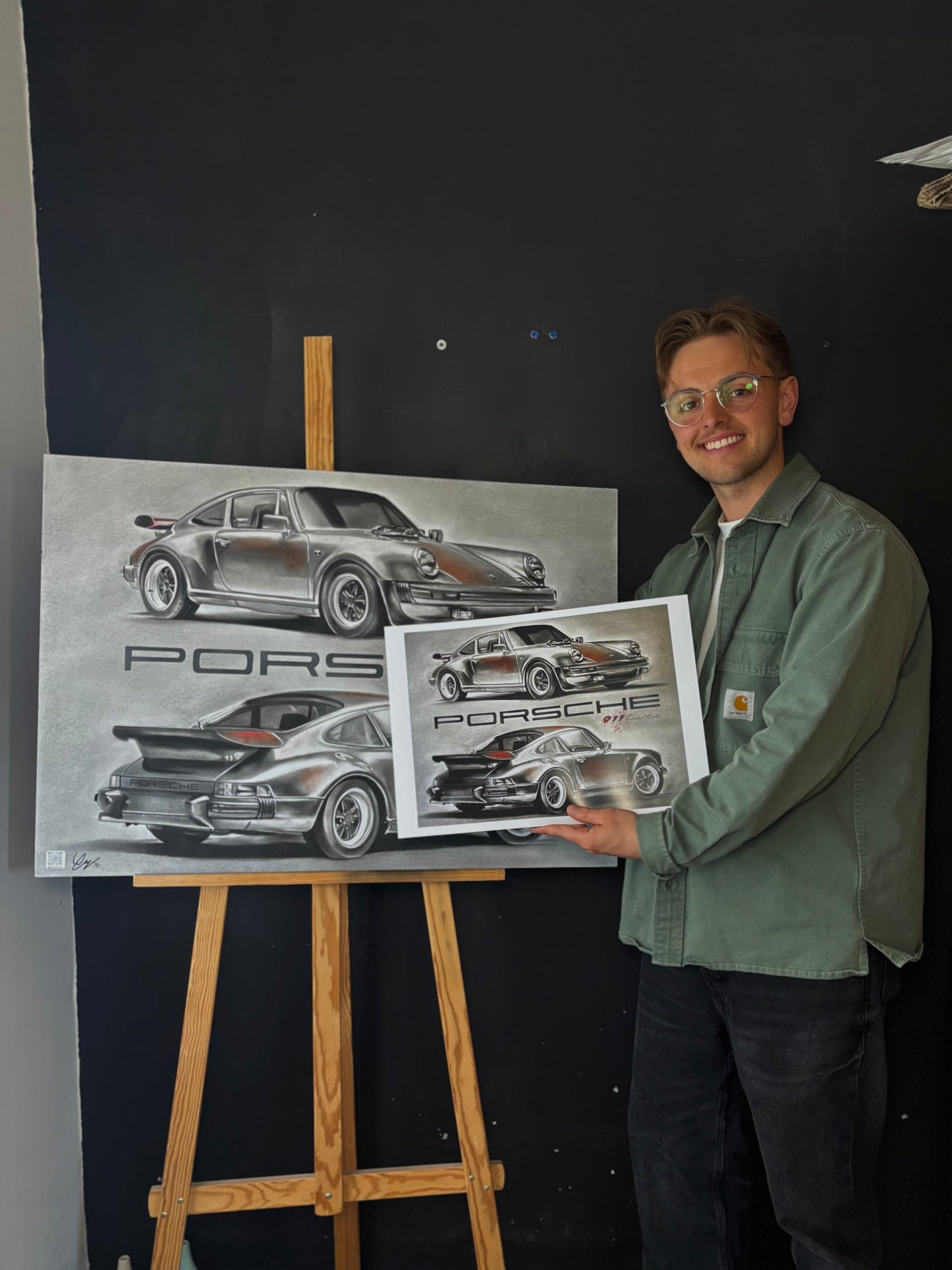 Porsche 911 A3 Replica Prints